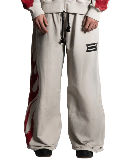 FUEL INJECTED BONE SWEATPANTS