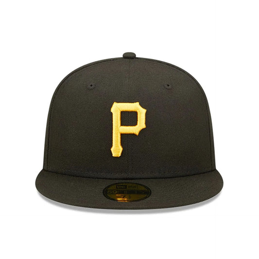NEW ERA CAP-59FIFTY PITTSBURGH PIRATES YELLOW/BLACK