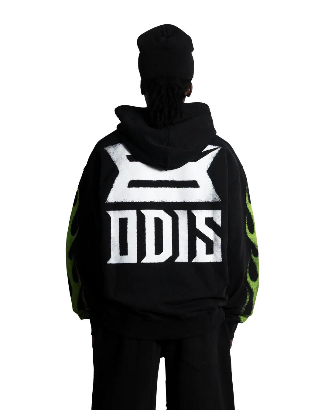 FUEL INJECTED BLACK ZIP HOODIE