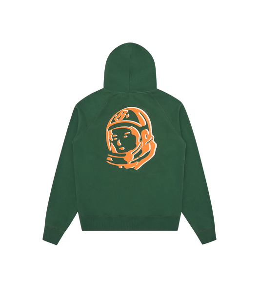 ASTRO ZIP THROUGH HOOD - GREEN