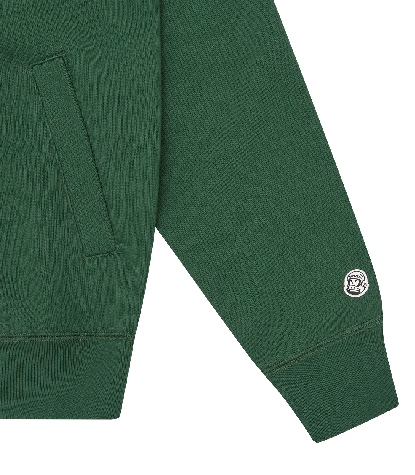 ASTRO ZIP THROUGH HOOD - GREEN