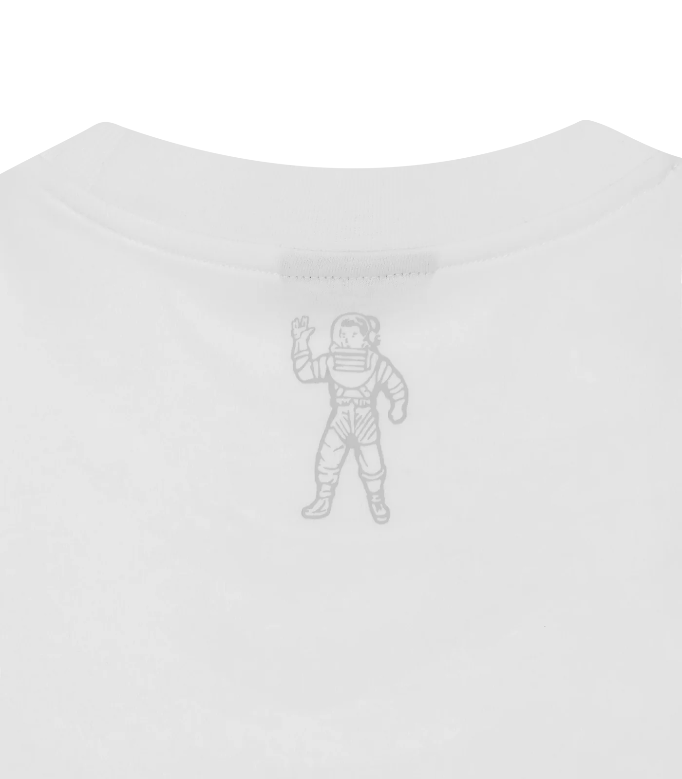 RHINESTONE STRAIGHT LOGO T-SHIRT - WHITE