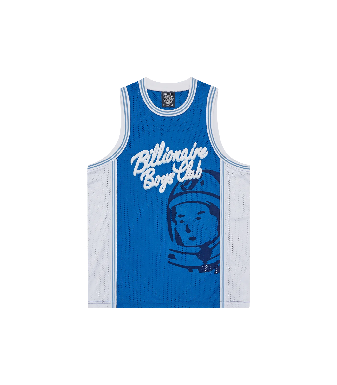 SCRIPT LOGO ASTRO BASKETBALL JERSEY - BLUE