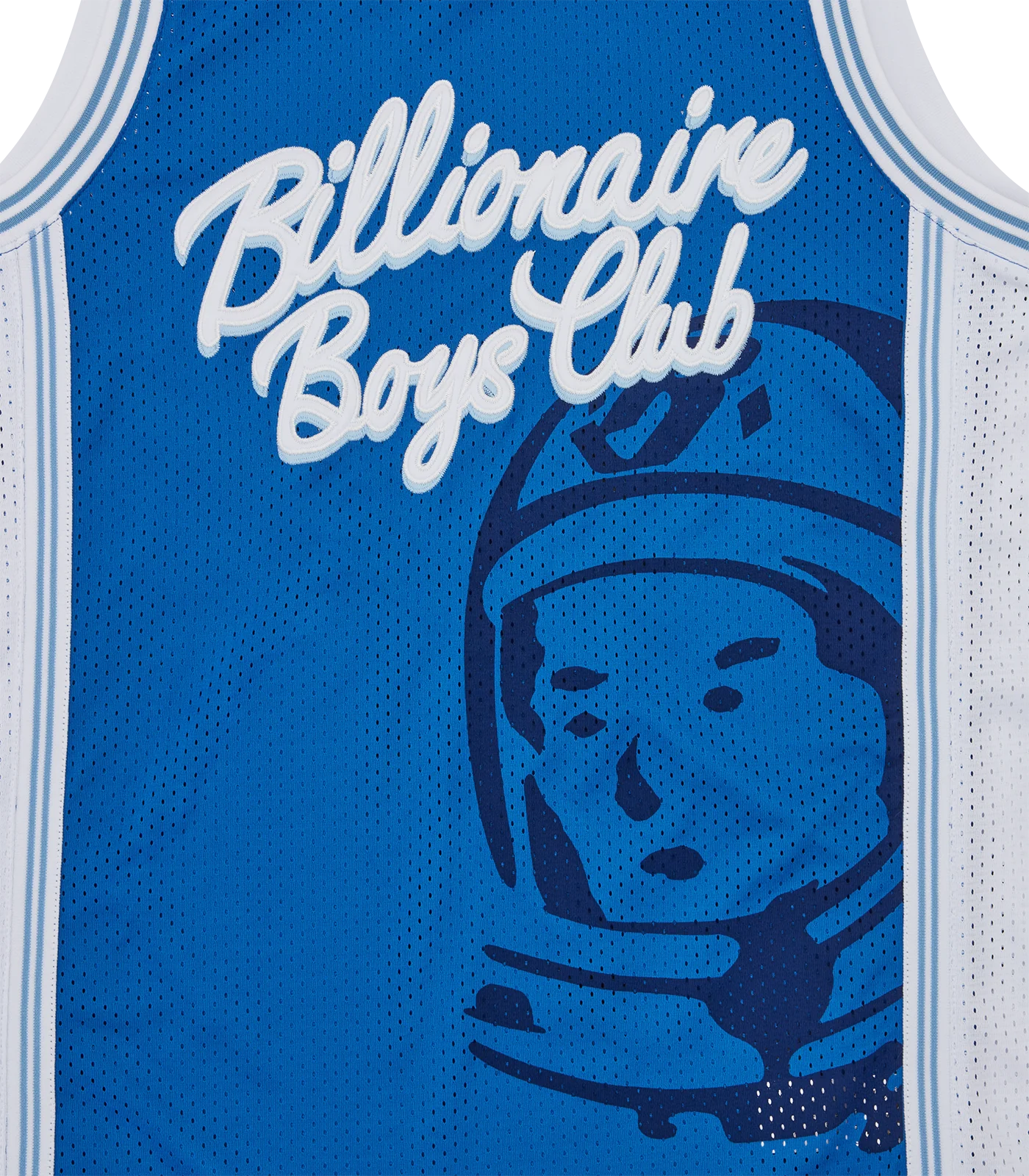 SCRIPT LOGO ASTRO BASKETBALL JERSEY - BLUE