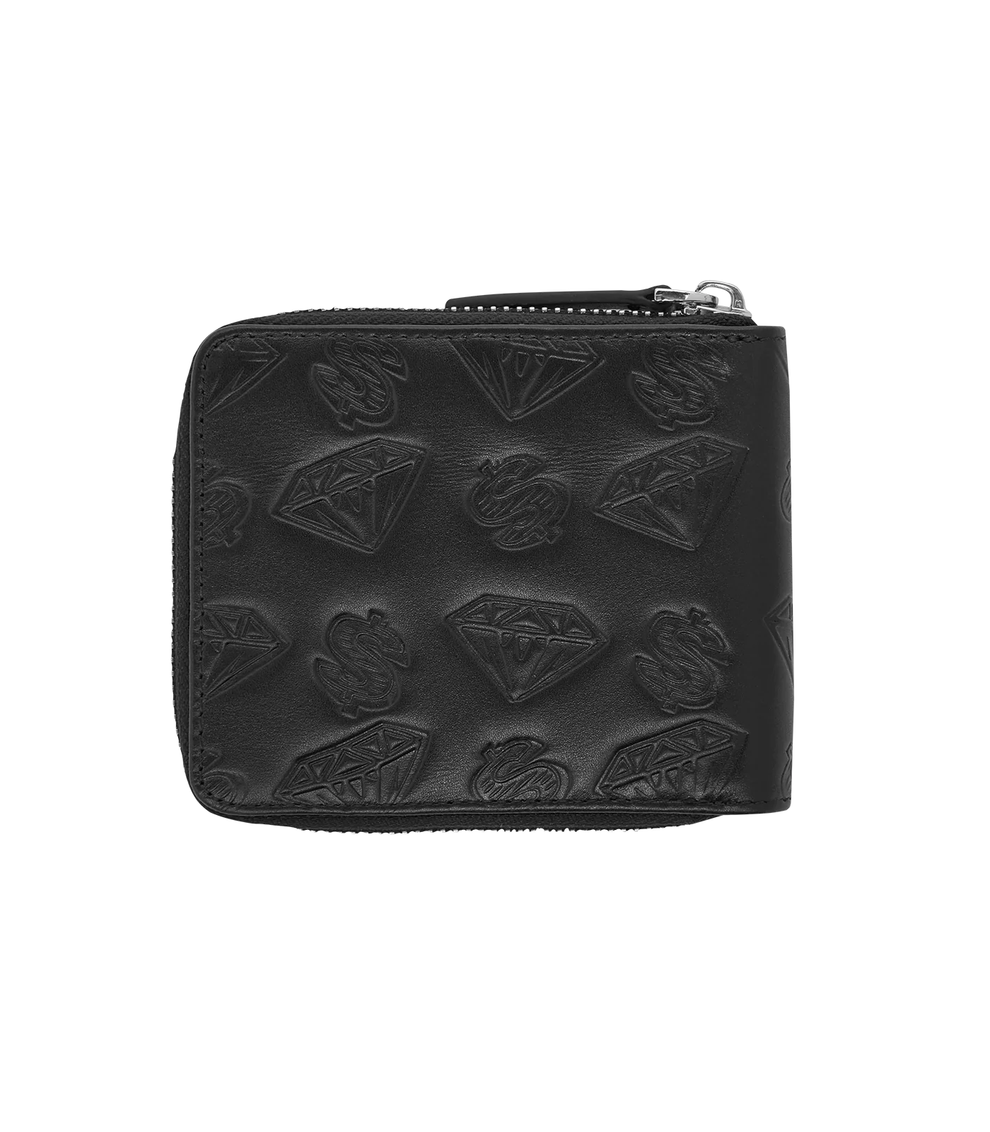 DIAMOND & DOLLARS WALLET - BLACK
