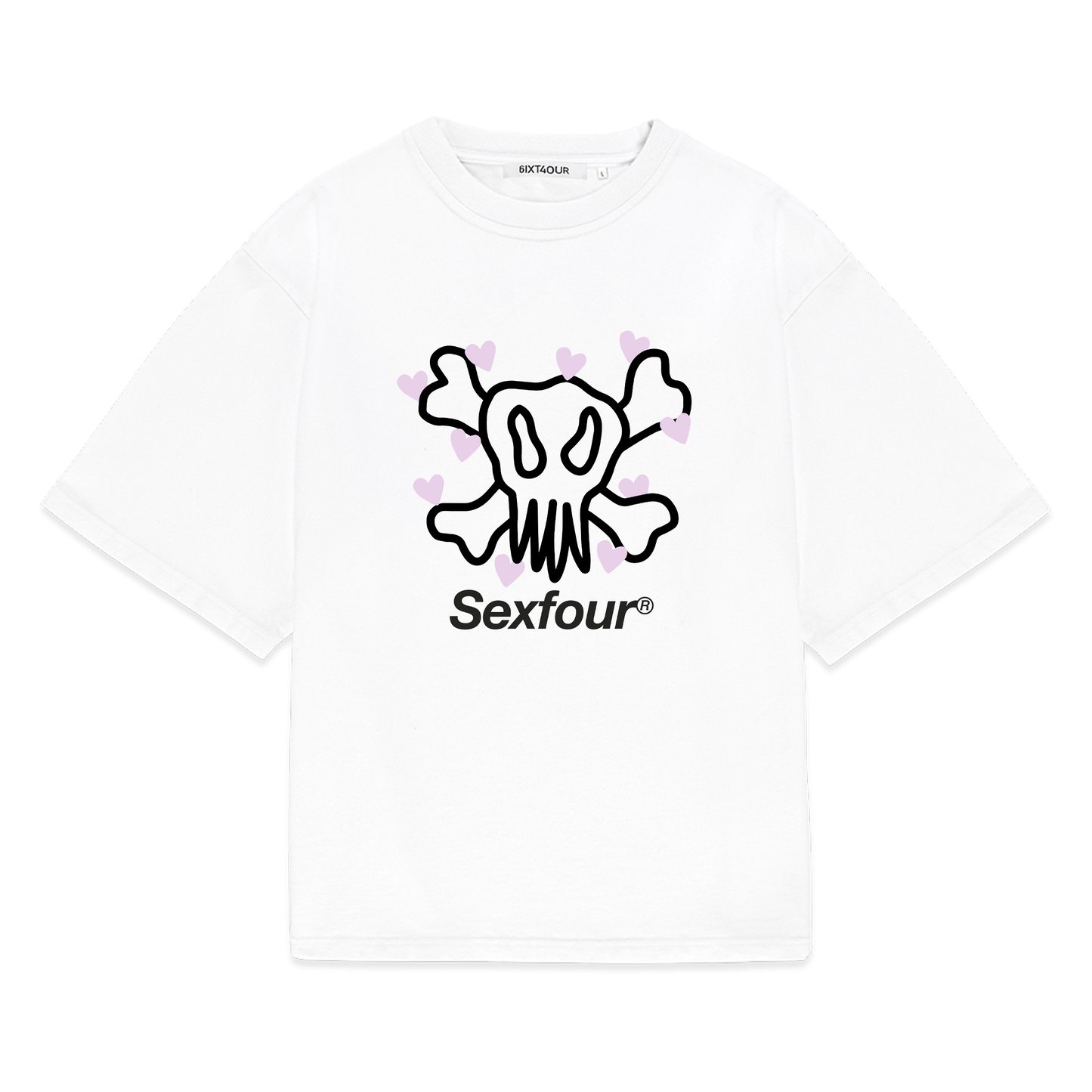 SEXFOUR SKULL TEE