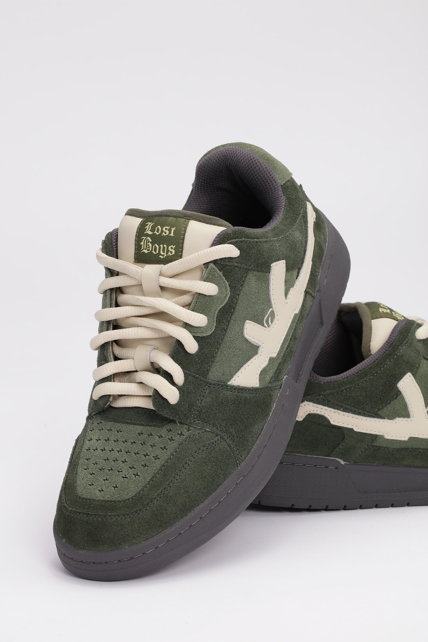 DARK FOREST - Green/Black/Cream