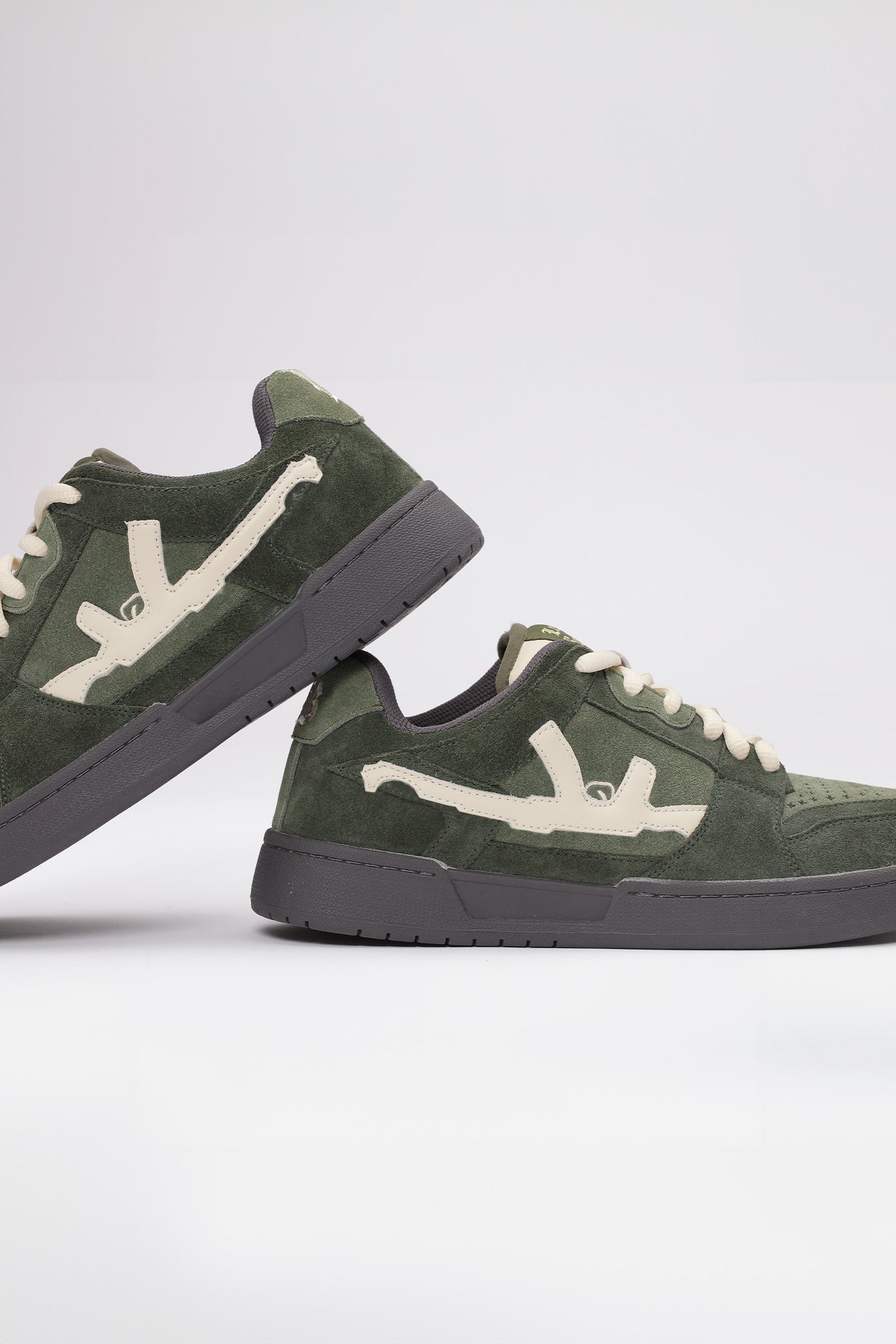 DARK FOREST - Green/Black/Cream
