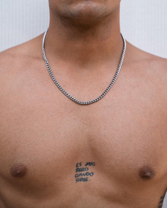 CUBAN SILVER CHAIN