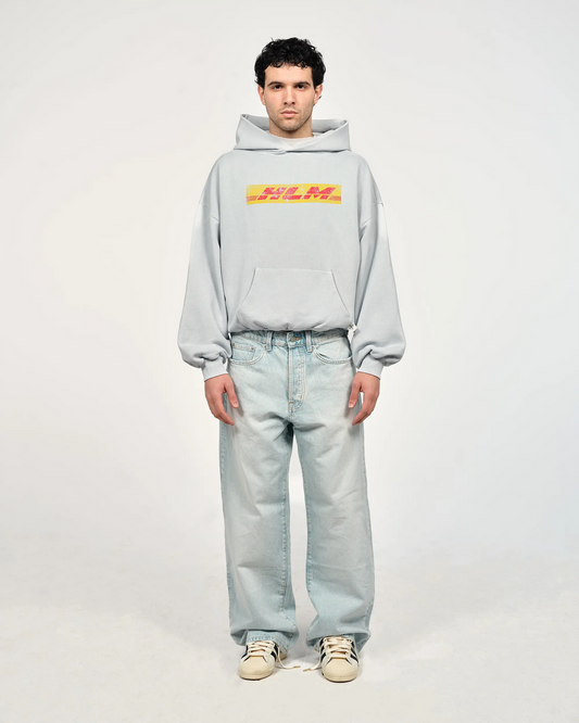 DELIVERY VINTAGE GREY HOODIE
