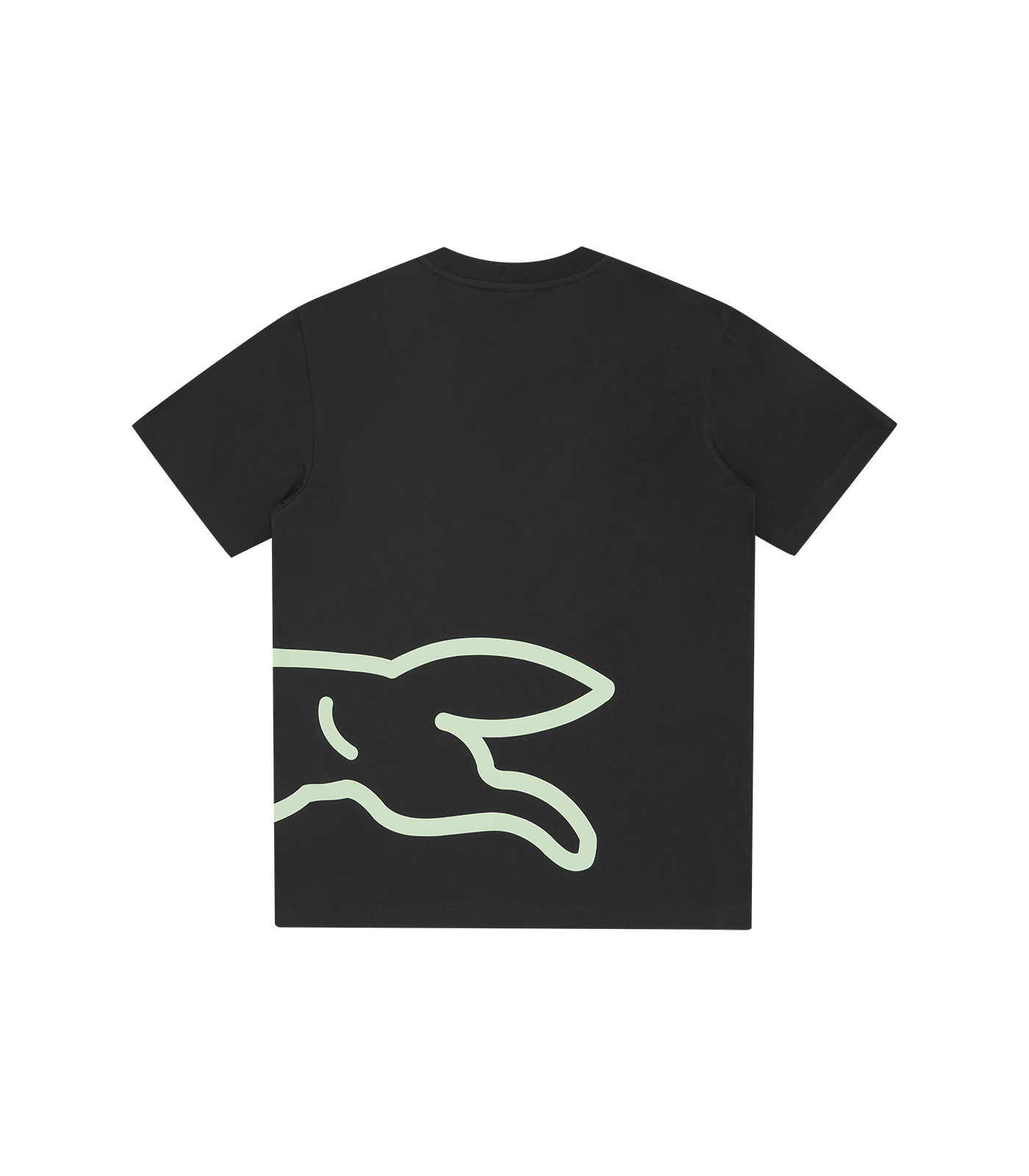 JUMBO RUNNING DOG T-SHIRT - BLACK