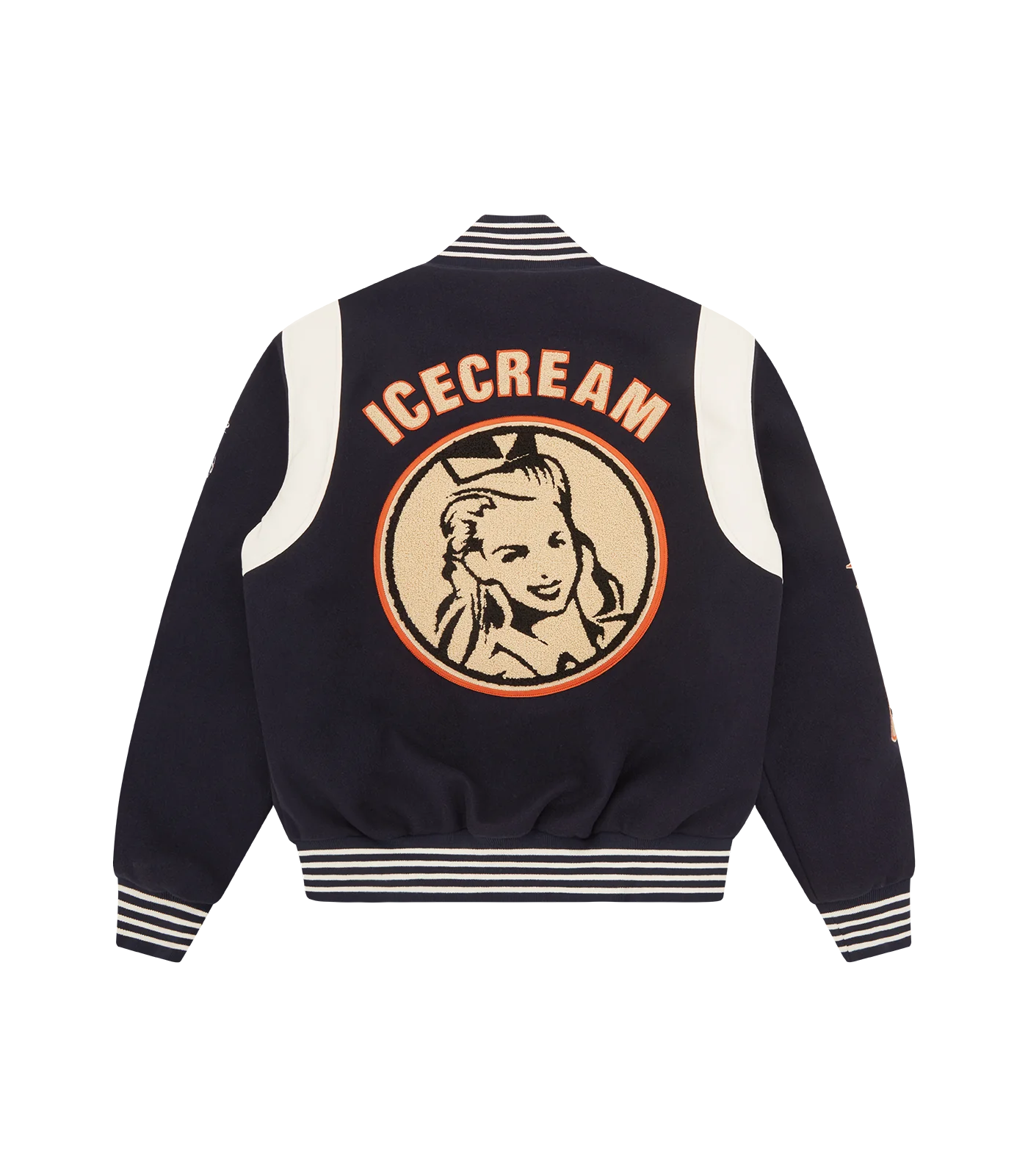 COLLEGIATE PATCH VARSITY JACKET