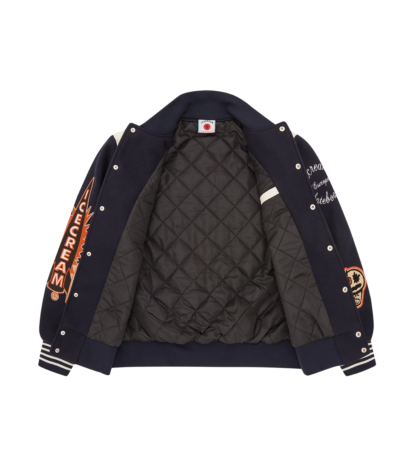 COLLEGIATE PATCH VARSITY JACKET