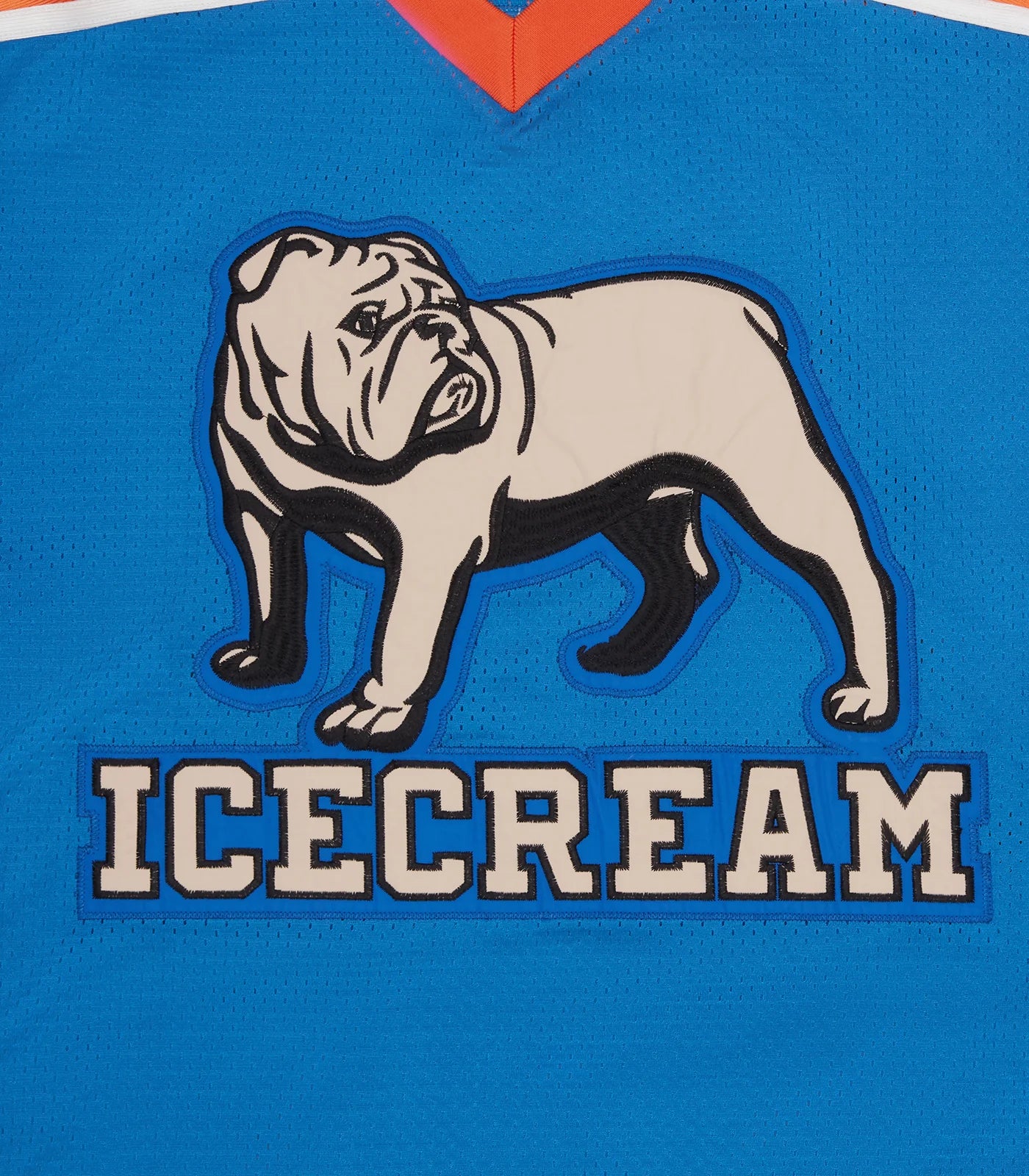 BULLDOG FOOTBALL TOP - BLUE