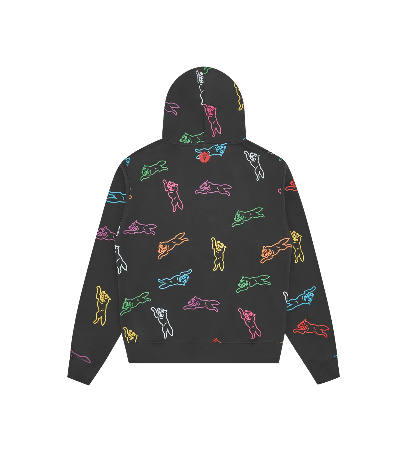 A/O RUNNING DOG POPOVER HOOD - CHARCOAL