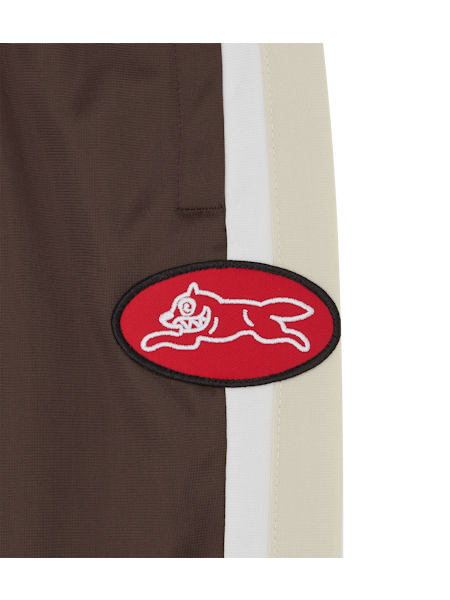 RUNNING DOG PLEATED TRACK PANTS