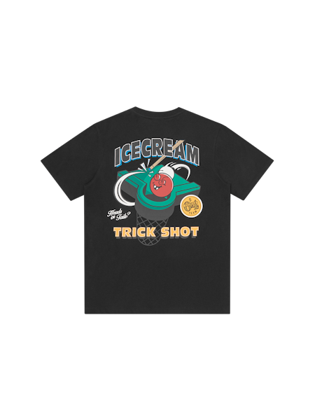 TRICK SHOT T-SHIRT-BLACK
