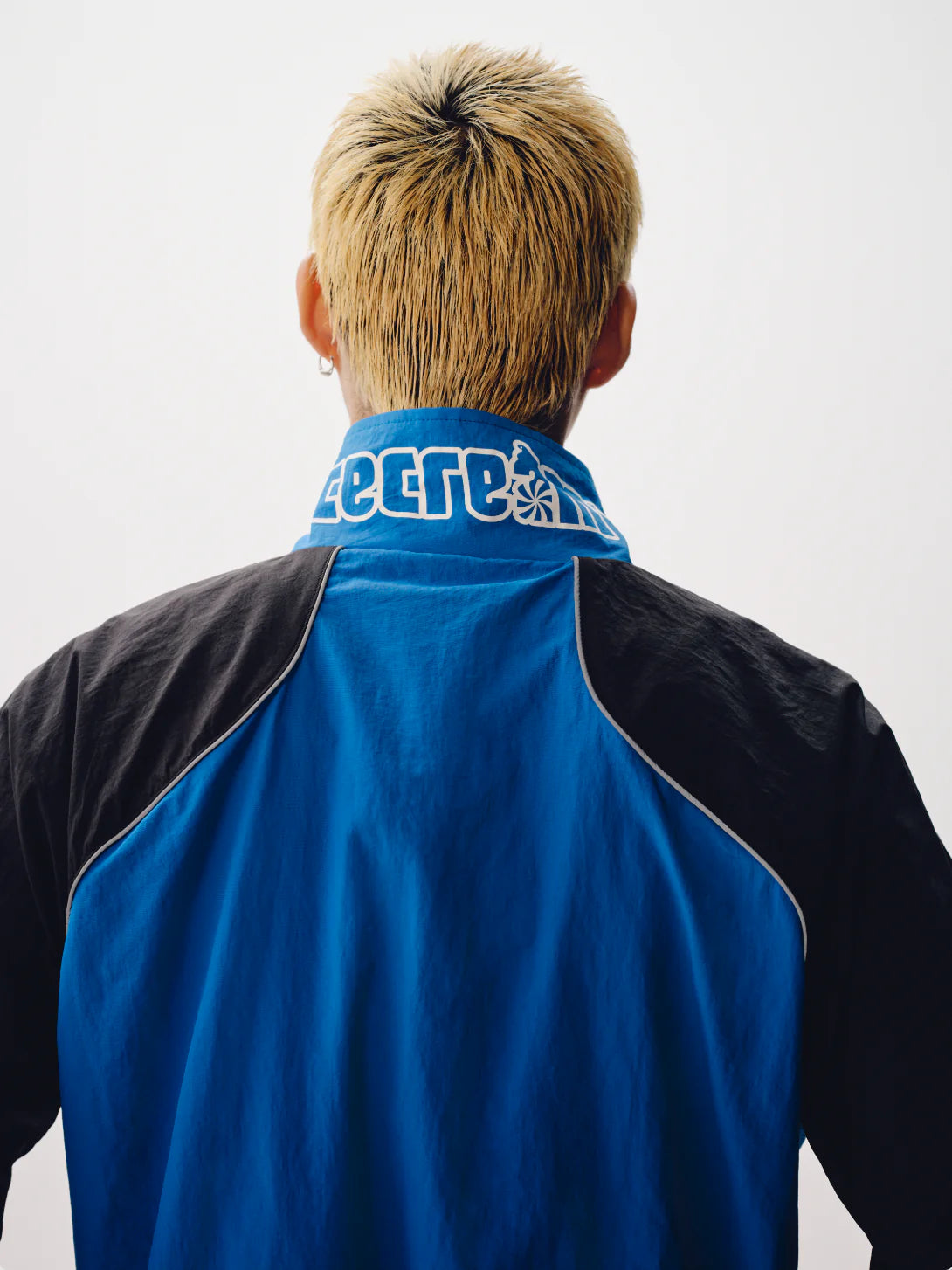 SOFT SERVE TRACK JACKET - BLUE
