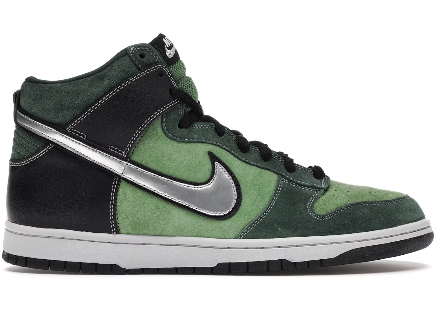 SB Dunk High Brut Tomatillo/Metallic Silver 305050-304