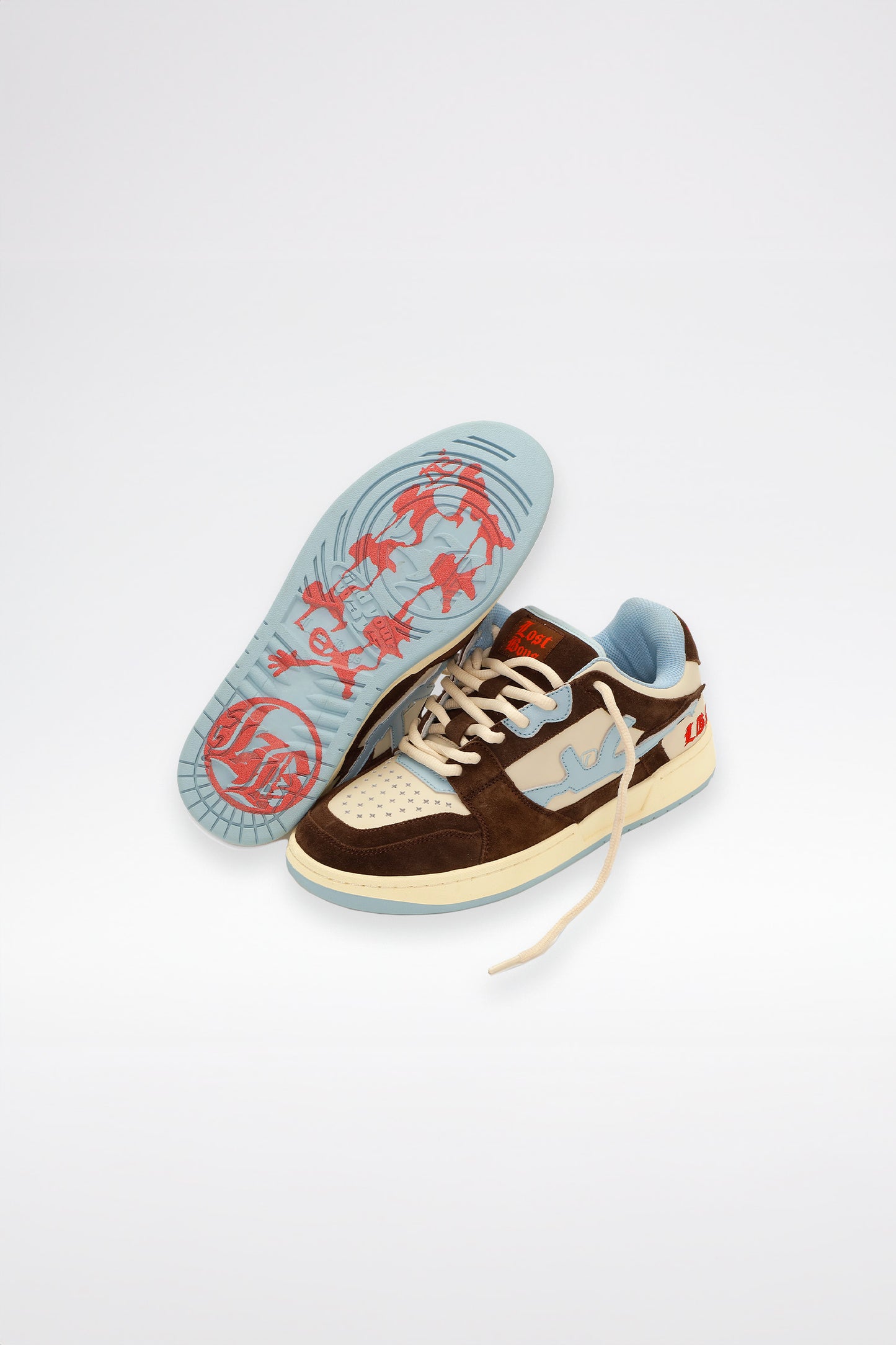 TOKKA LOWS - Brown/Beige/Blue