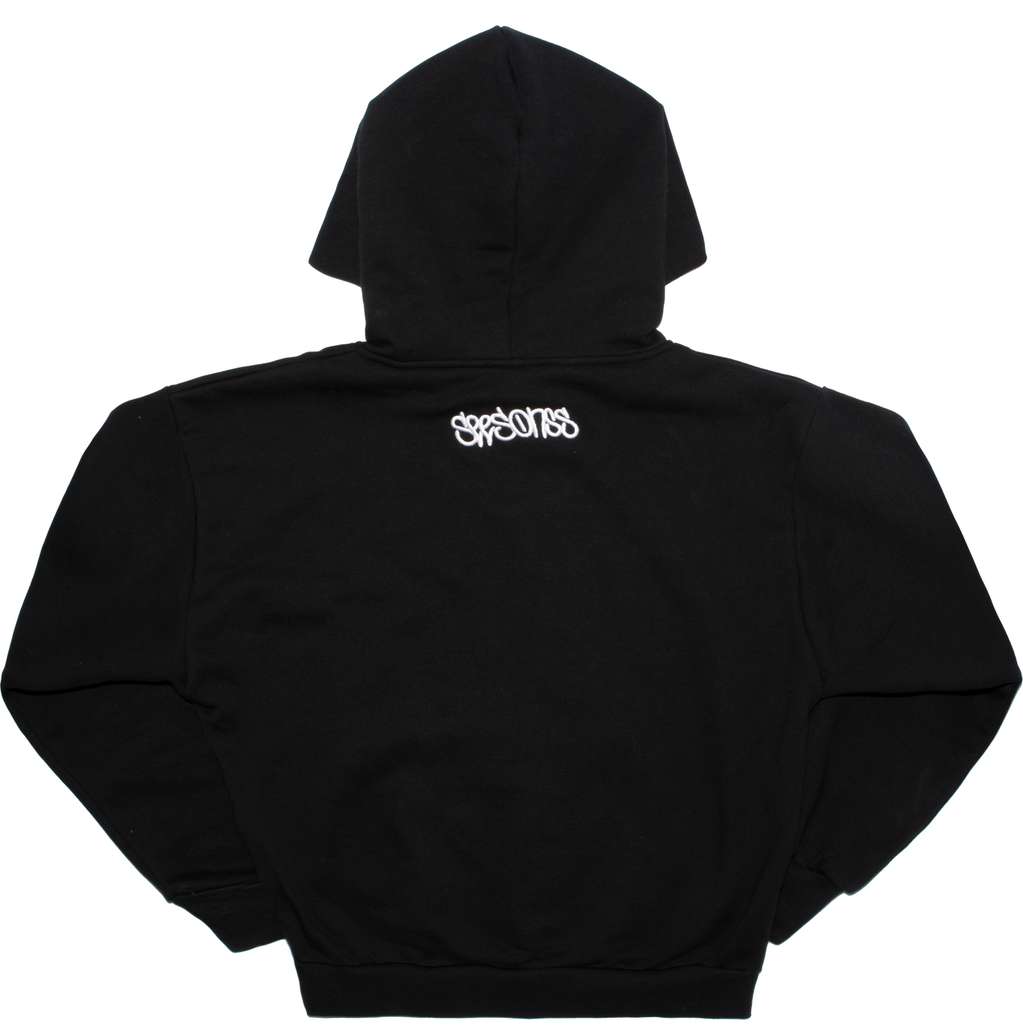 "SSNNAAKKEE" V2 BLACK HOODIE