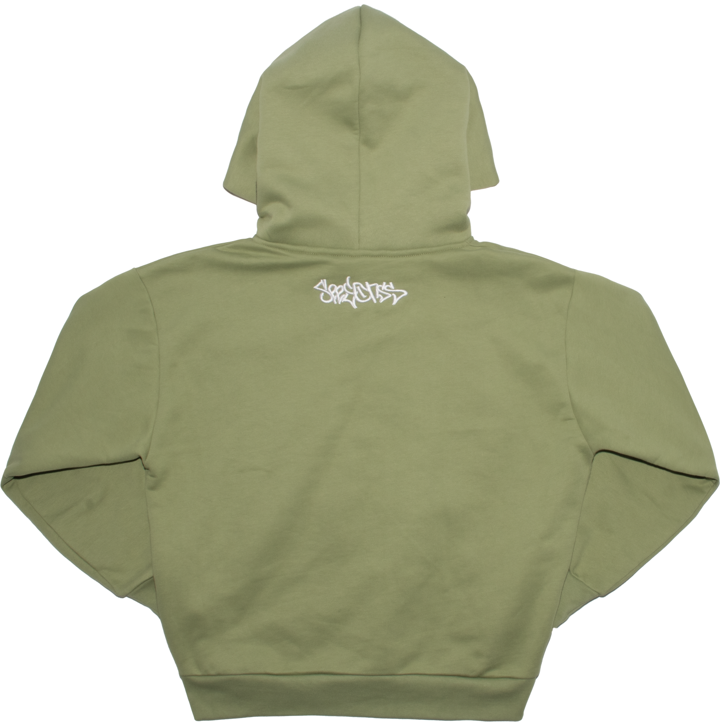 "SSNNAAKKEE" V2 GREEN HOODIE