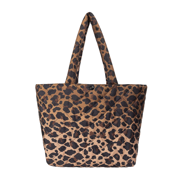 LEOPARD QUILTED TOTE BAG NEYYAN