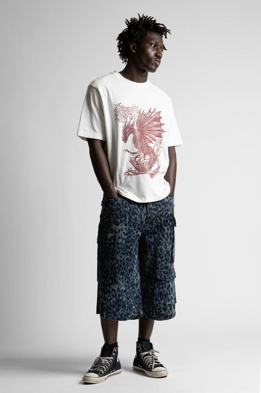 CHEETAH GRANT SHORT- BLUE CAMO