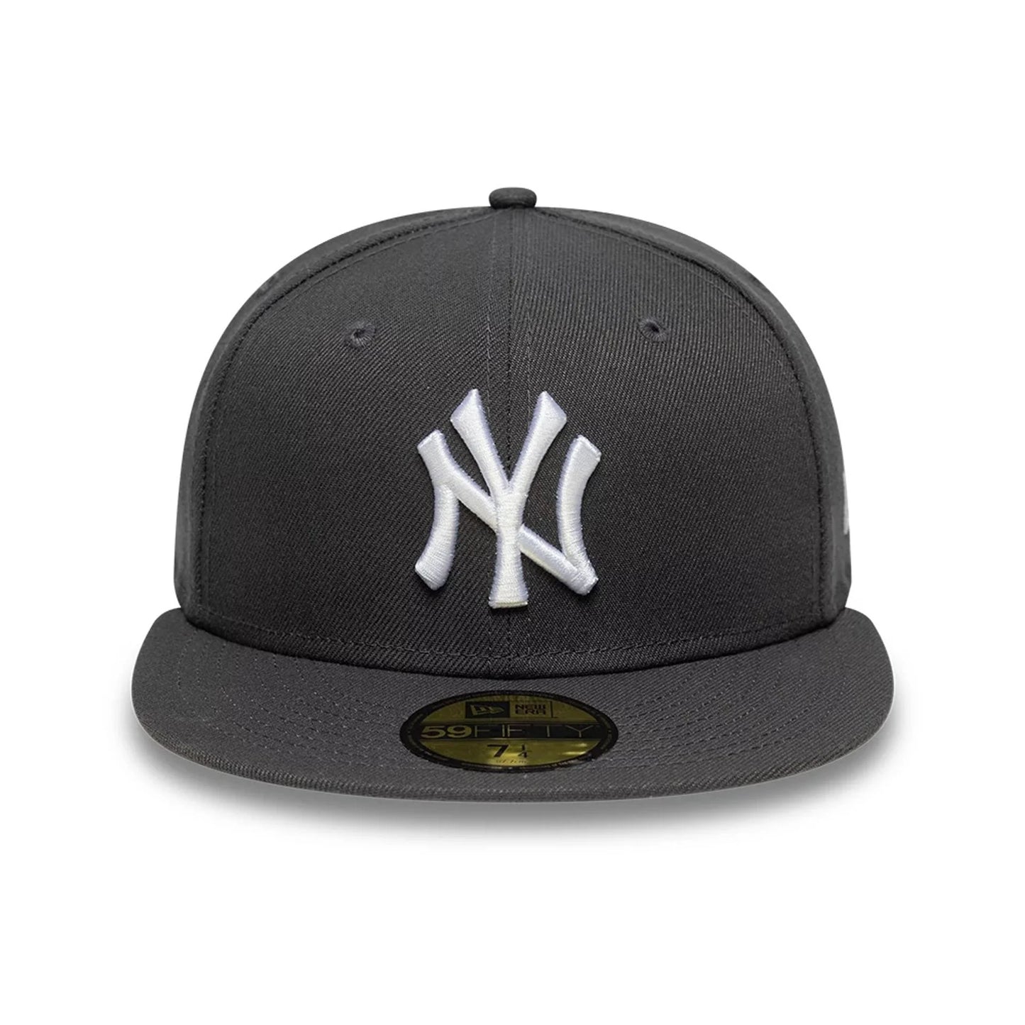 NEW ERA CAP-59FIFTY NY GRY/WHITE