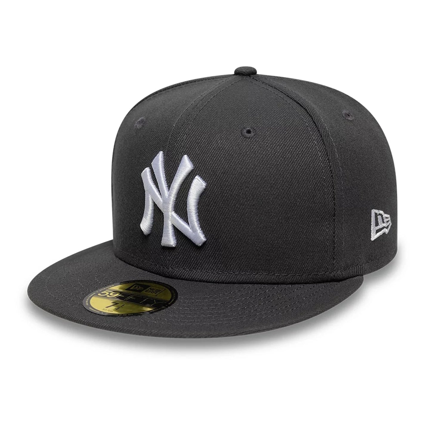 NEW ERA CAP-59FIFTY NY GRY/WHITE