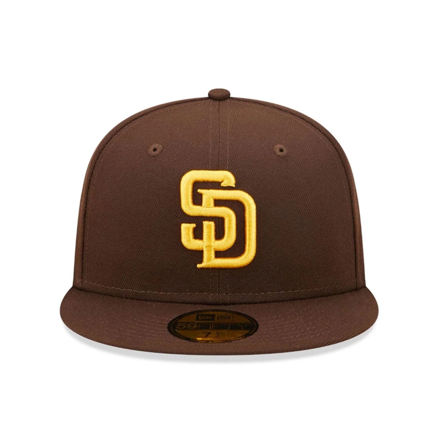 NEW ERA CAP-59FIFTY  SAN DIEGO PADRES YELLOW/BROWN