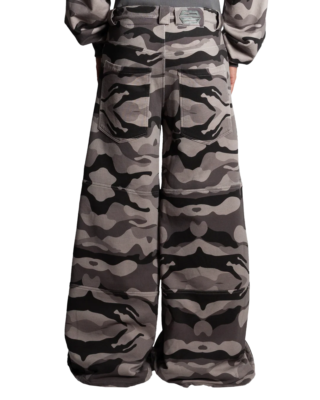 CAMO/DENIM REVERSIBLE PANTS
