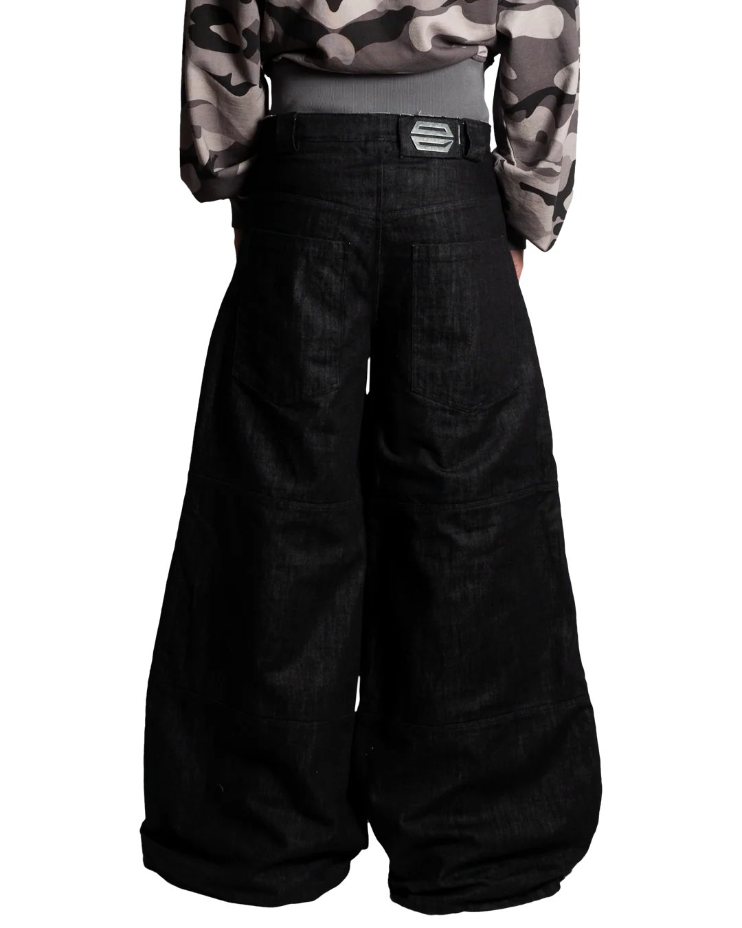 CAMO/DENIM REVERSIBLE PANTS