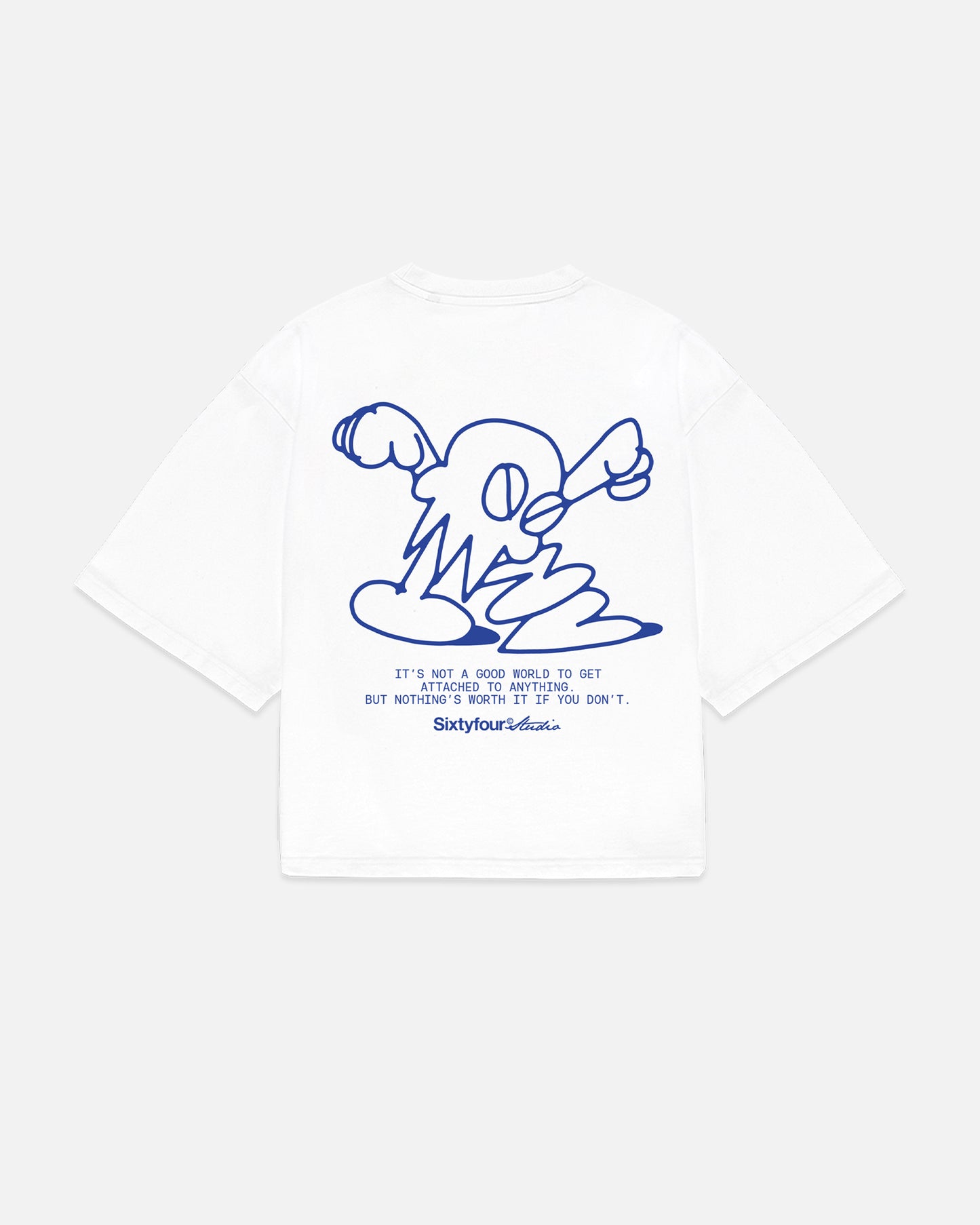 BAD WORLD WHITE TEE