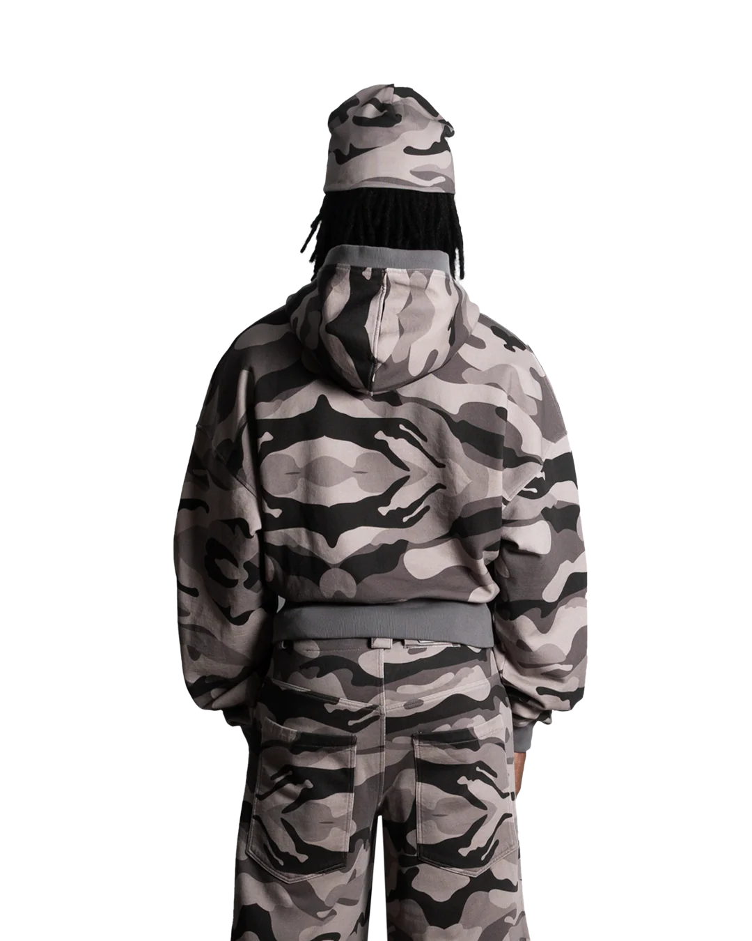SHADOW CAMO ZIP HOODIE