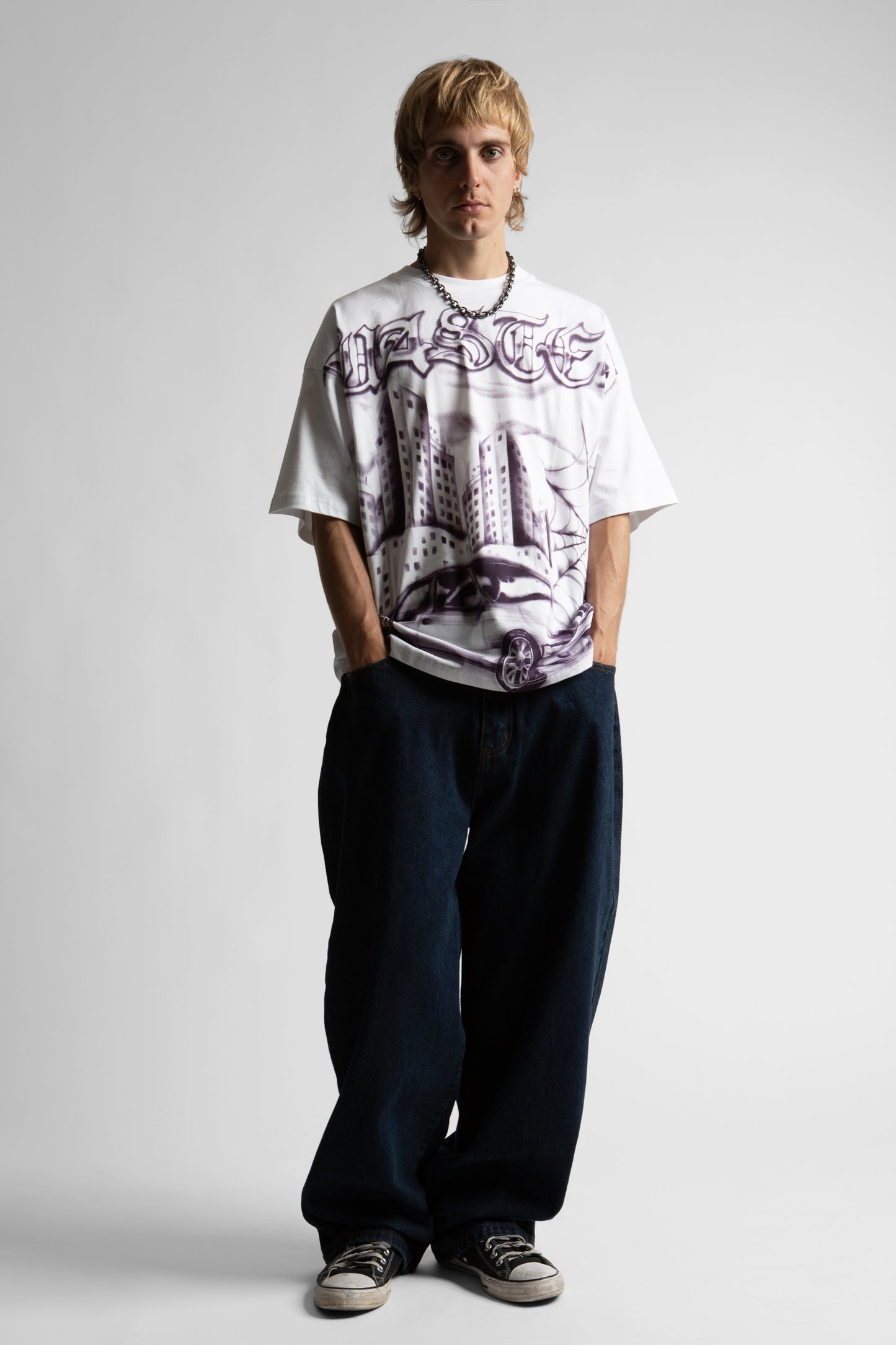 T-SHIRT BOXY ATM-WHITE