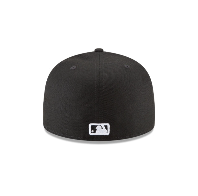 NEW ERA CAP-59FIFTY LA BLK/WHT