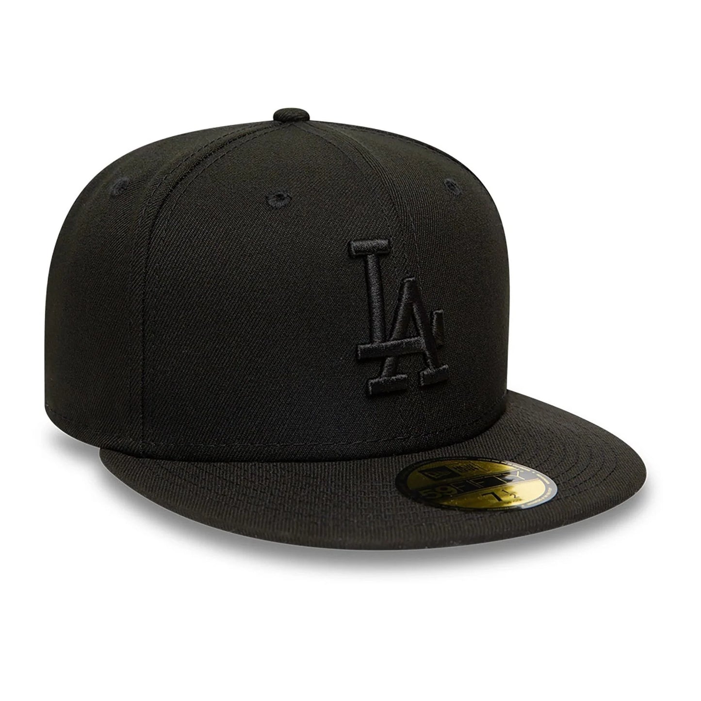 NEW ERA CAP-59FIFTY LA BLK/BLK