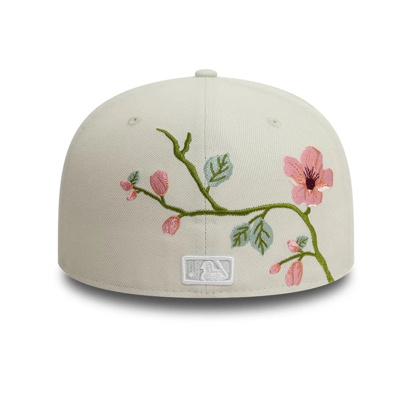 NEW ERA CAP-59FIFTY NY FLORAL-BEIGE