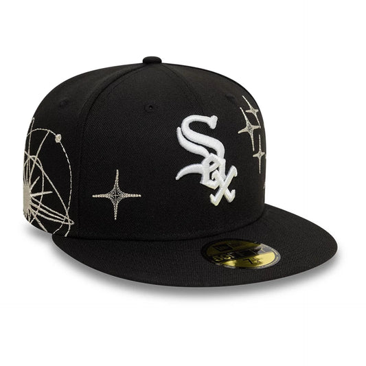 NEW ERA CAP-59FIFTY WHITE SOX ZODIAC