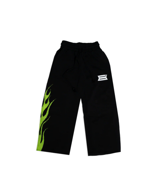 INJECTED BLACK SWEATPANTS