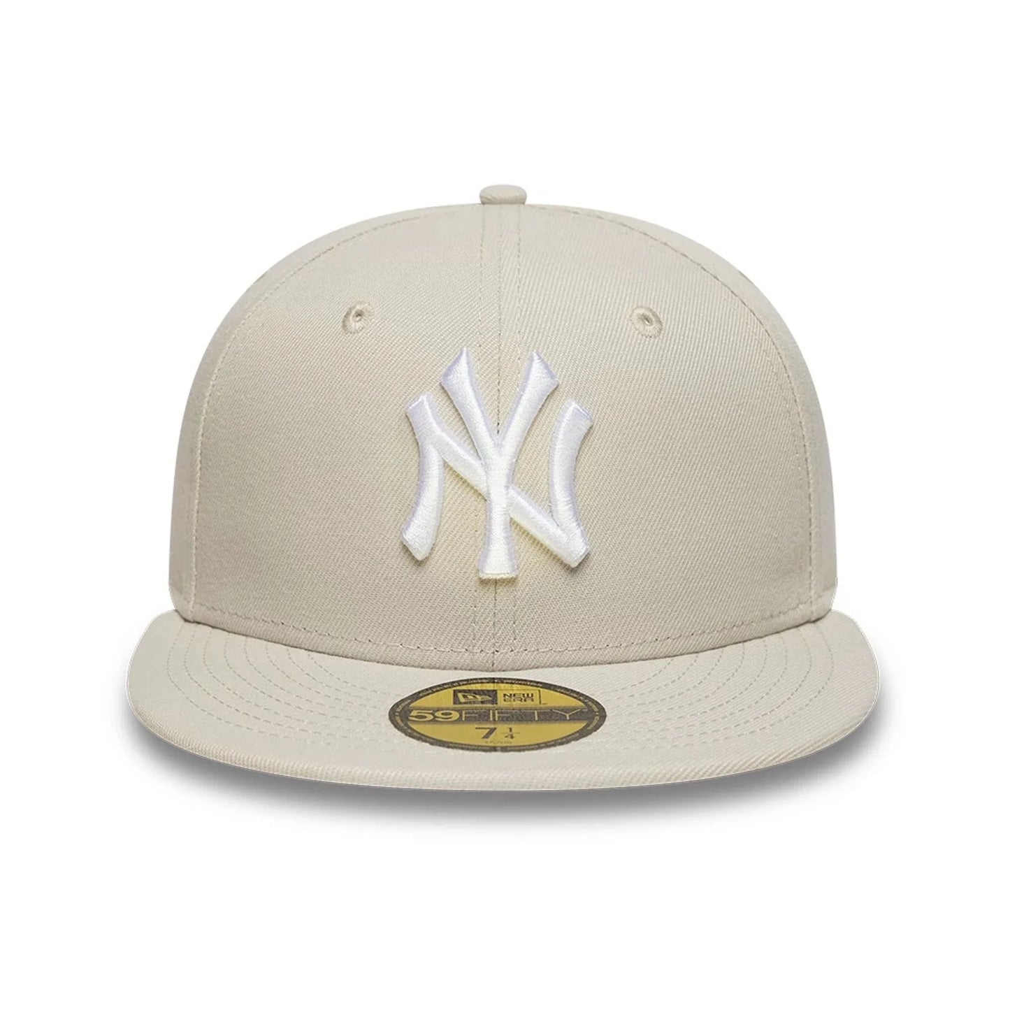 NEW ERA CAP-59FIFTY NY BEIGE/WHT