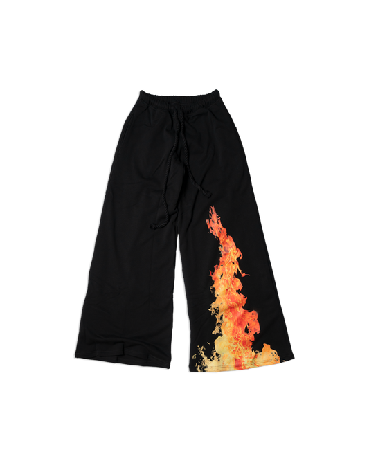 IN FLAMES SWEATSPANTS