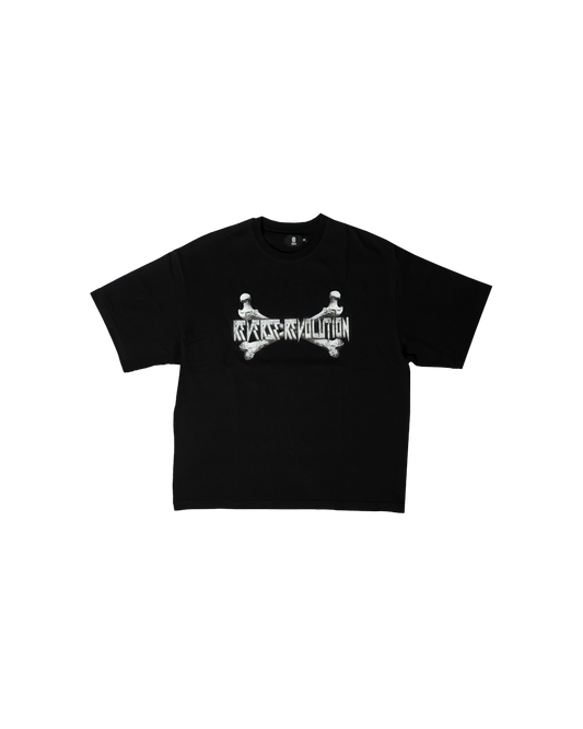 METALIC BONES TEE