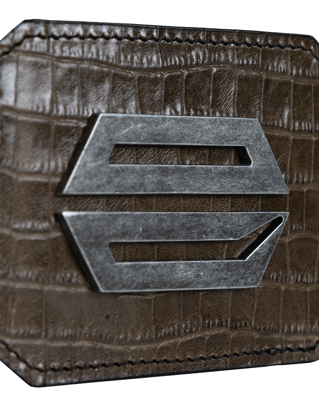 AMERICAN CROCODILE LEATHER CARDHOLDER