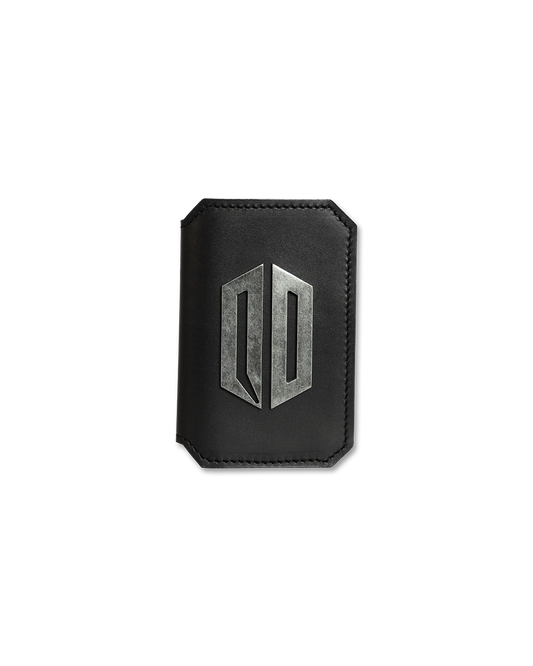 BLACKOUT VERTICAL LEATHER WALLET