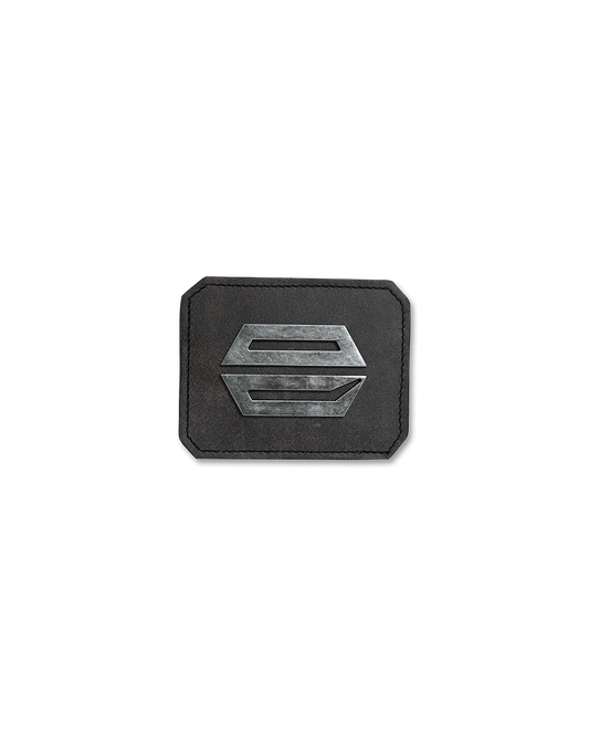 BLACKOUT LEATHER CARDHOLDER
