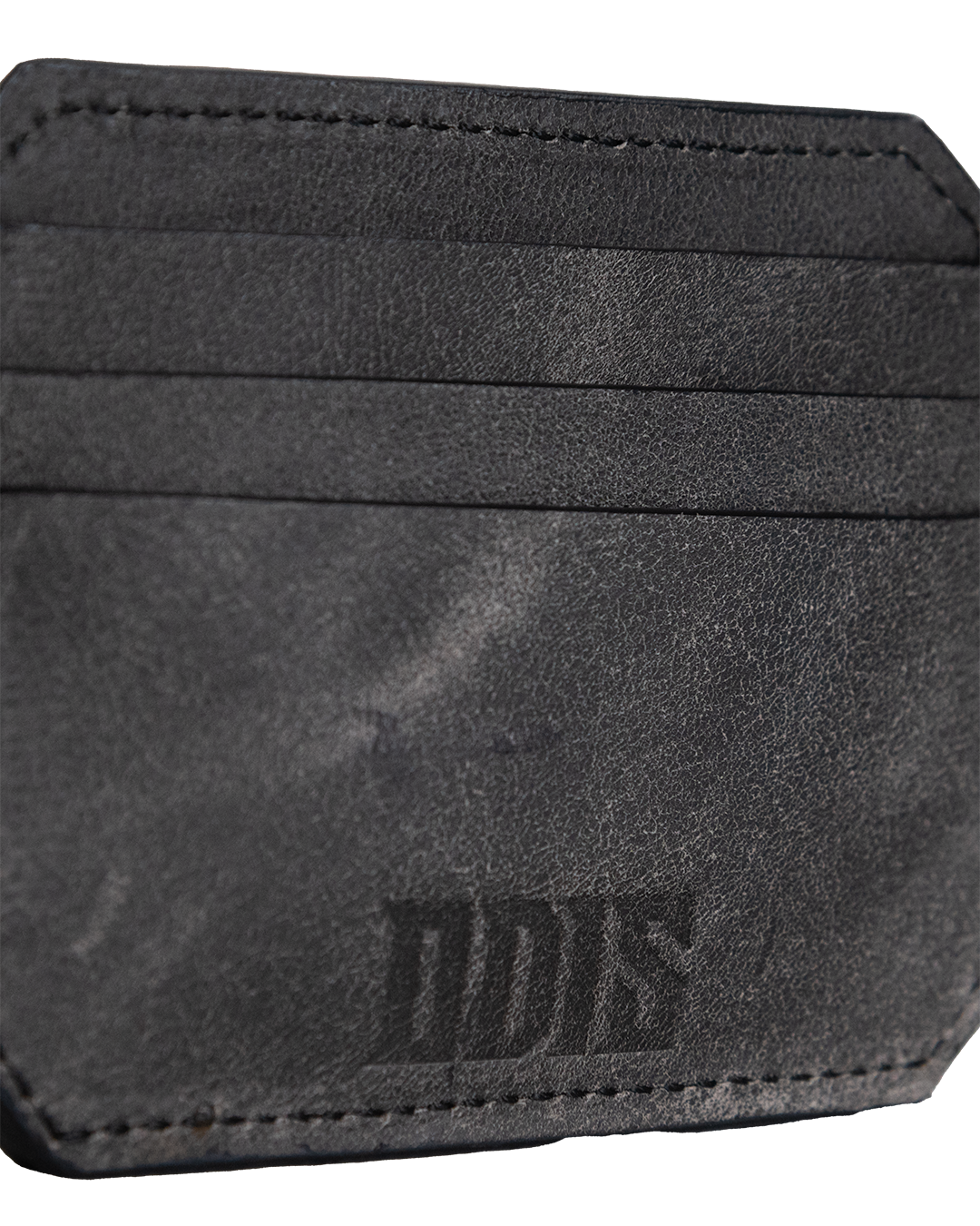 BLACKOUT LEATHER CARDHOLDER