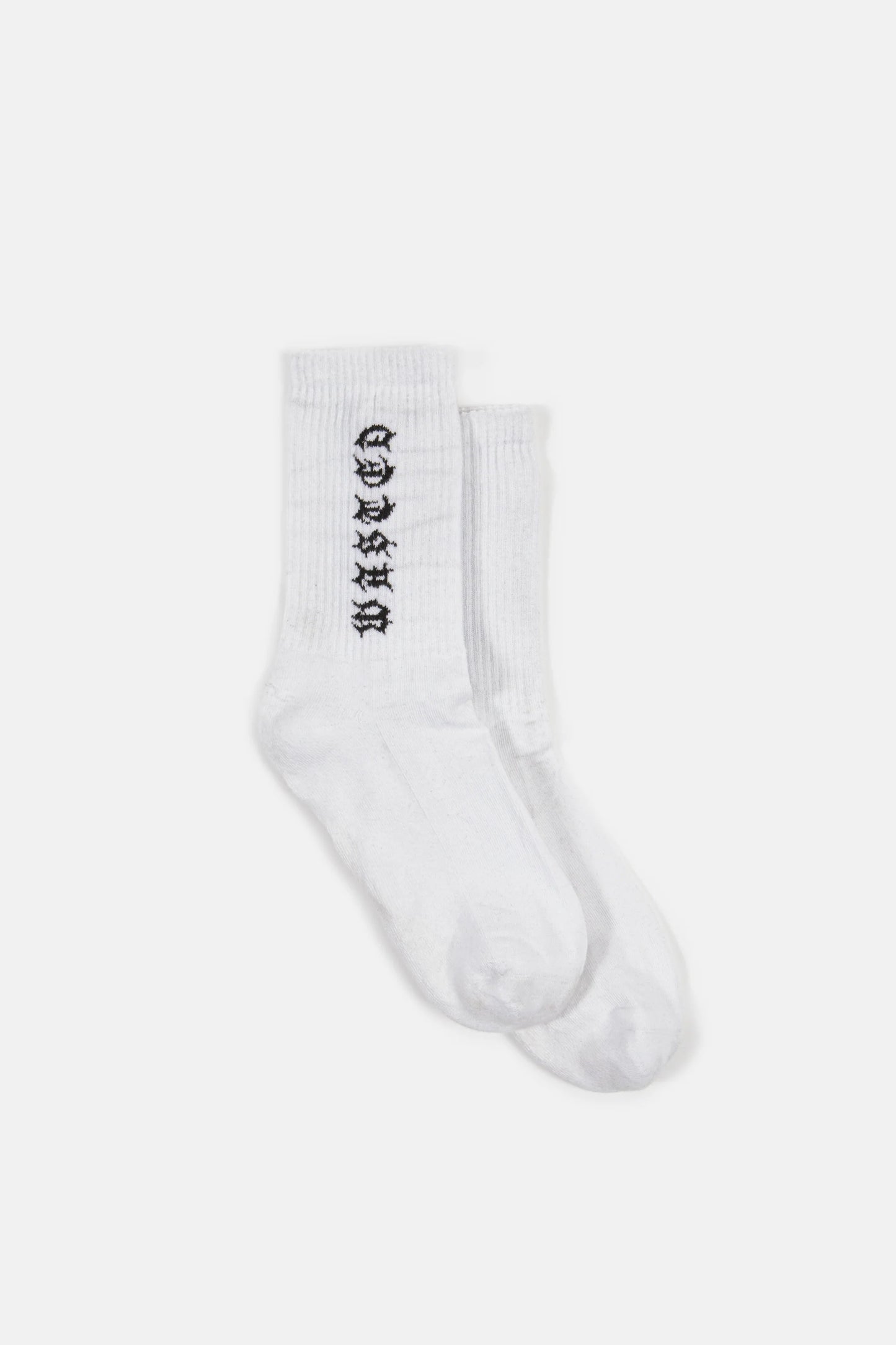 SPLINTER SOCKS-WHITE