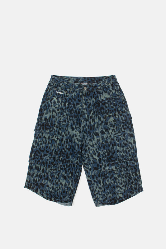 CHEETAH GRANT SHORT- BLUE CAMO